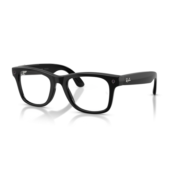 Умные очки Ray-Ban Meta Wayfarer (Gen 3) Shiny Black / Transitions Clear to Gray 50–53