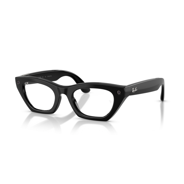 Умные очки Ray-Ban Meta Zena (Gen 3) Shiny Black / Transitions Clear to Green 49