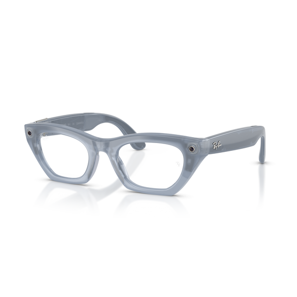 Умные очки Ray-Ban Meta Zena (Gen 3) Milky Gray Lilac / Transitions Clear to Copper 49