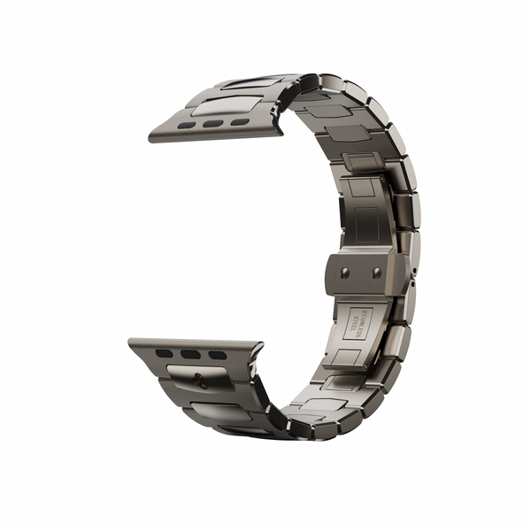 Ремешок ROYAL из Сталь 316L | для iWatch 44/45/46/49 - TITANIUM GREY