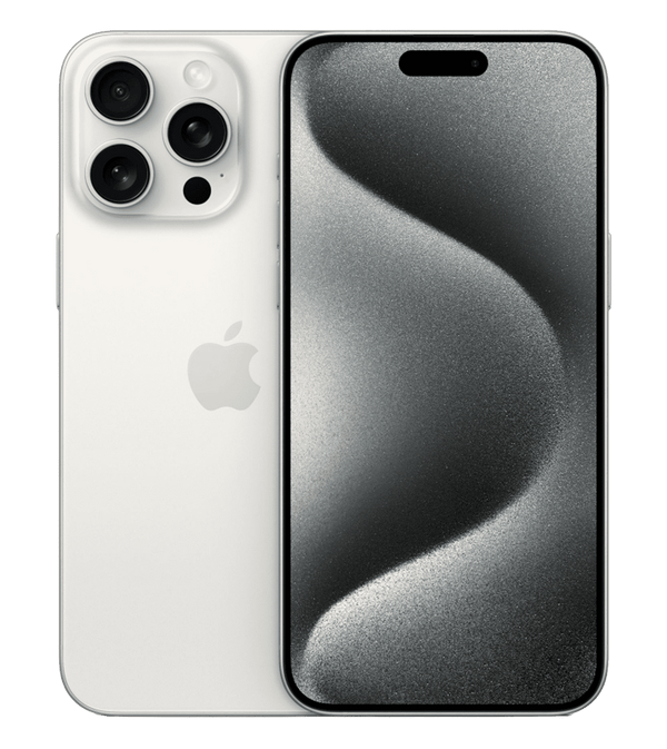 Verified B iPhone 15 Pro Max 256GB White Titanium Single SIM