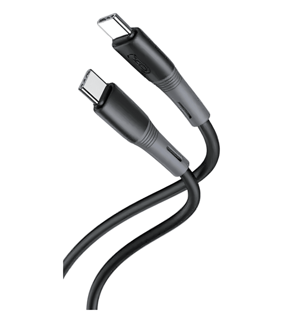 Кабель XO-NB-Q226B 60W PD Charging Data Cable Type-C toType-C Black