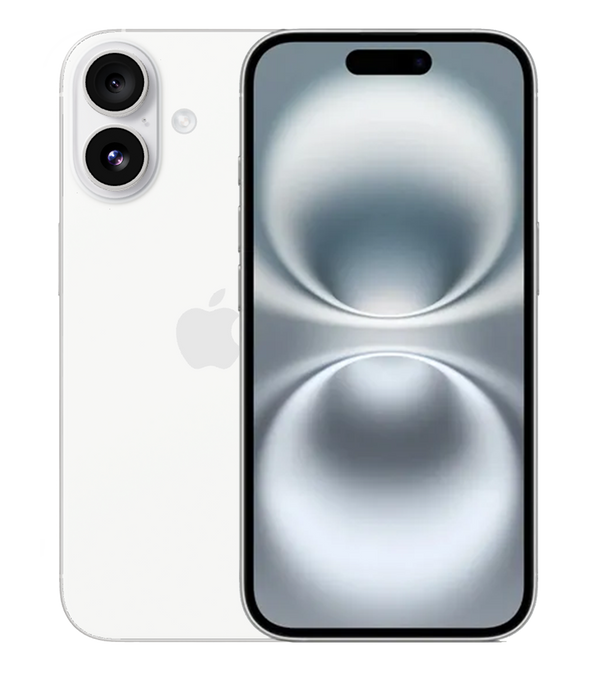 Verified B iPhone 16 128GB White Single SIM
