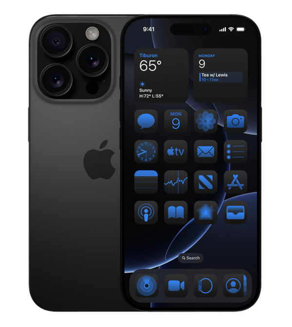Verified C iPhone 16 Pro 128GB Black Titanium eSim