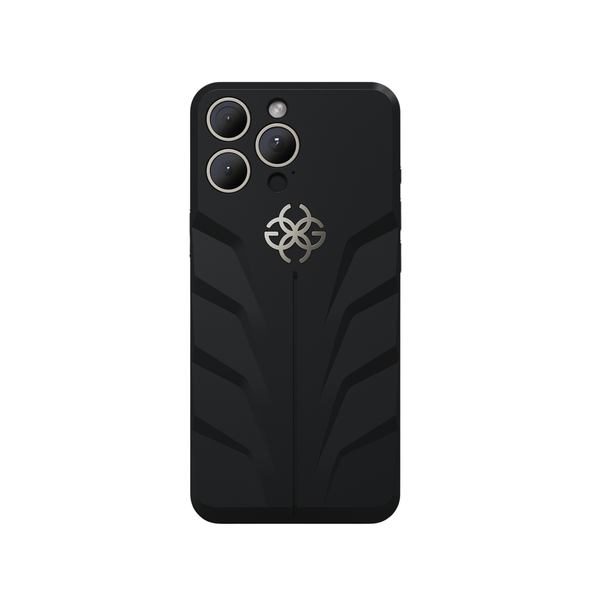 Чехол на Магните Onyx Black от Golden Concept Steel для iPhone 16 Pro Max