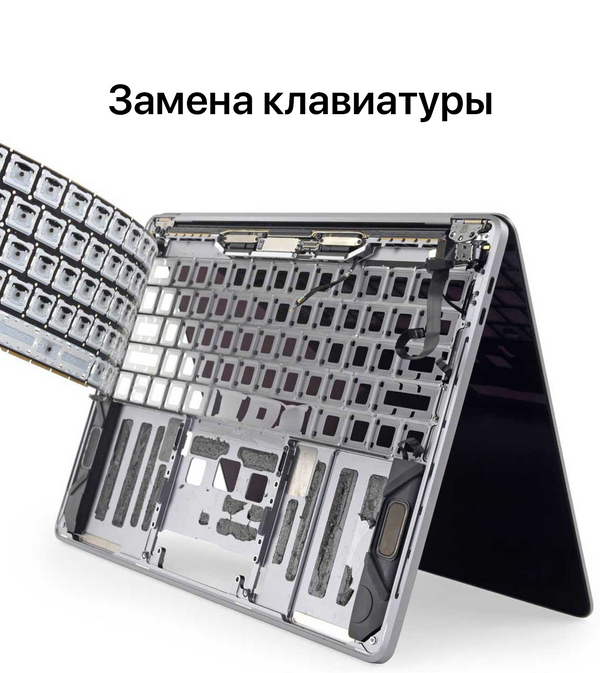 MacBook Замена клавиатуры