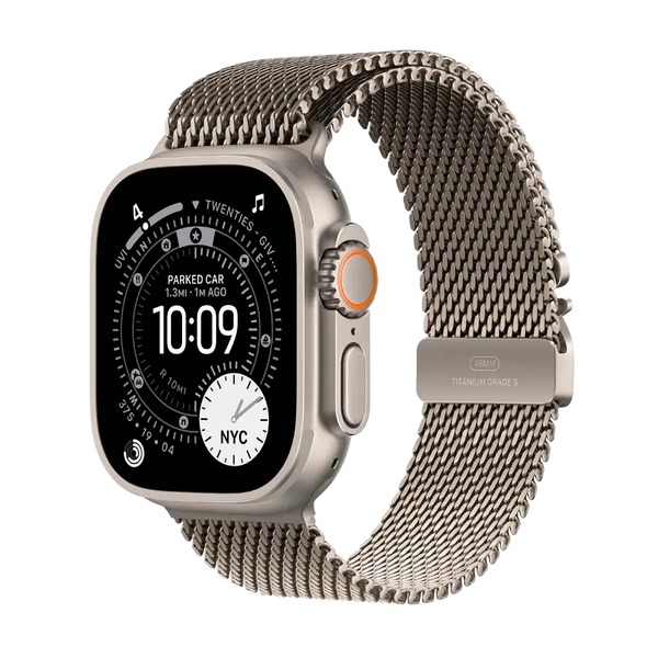 Часы Apple Watch Ultra 3 Natural Titanium Milanese TML