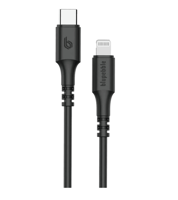 Кабель Blupebble PowerFlow USB-C to Lightning Cable 3A/2m 6.6ft Black