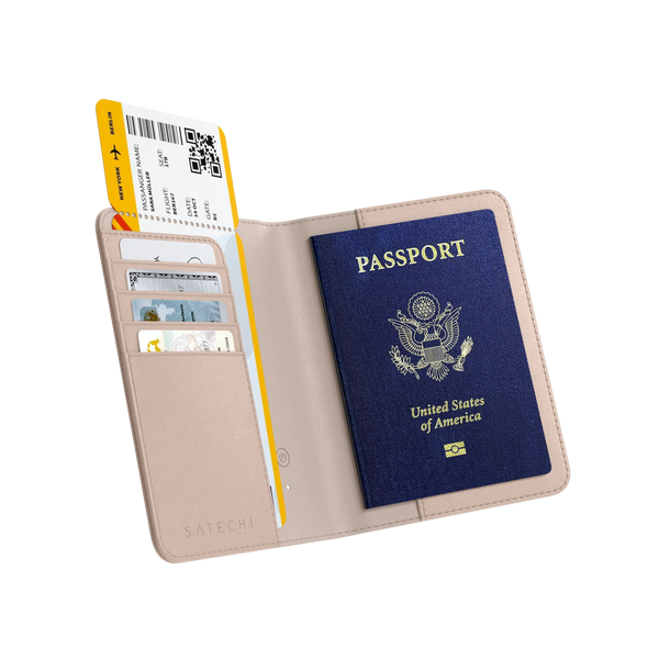 SATECHI Vegan-Leather FindAll Passport Cover