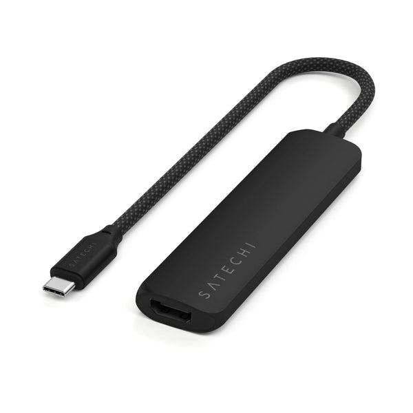 SATECHI 4-в-1 USB-C Slim Multiport Adapter 4K